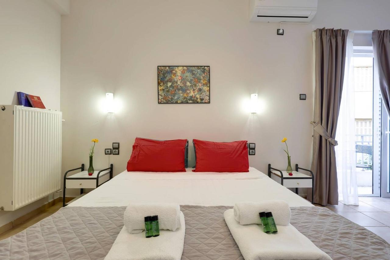 Silver Athens Double Room With Balcony Exterior foto