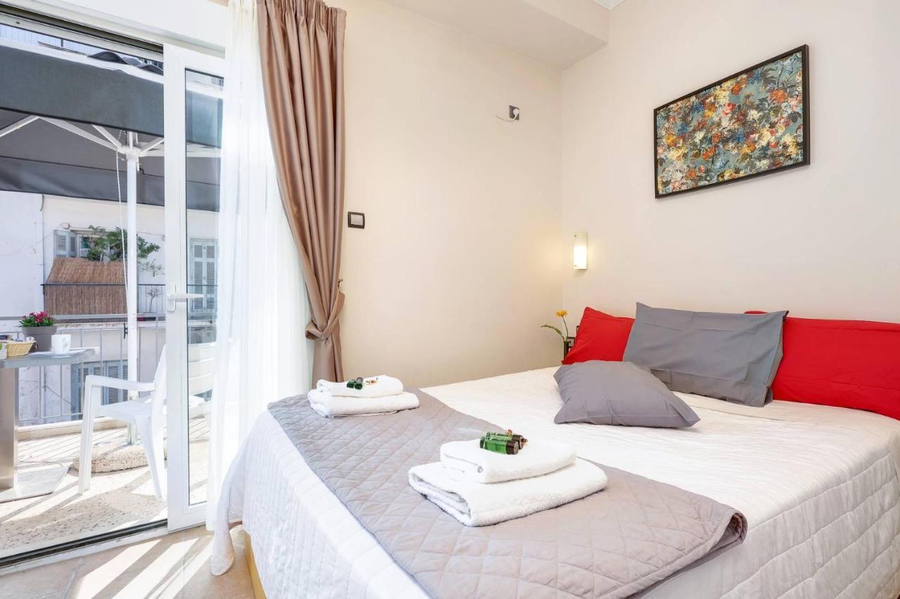 Silver Athens Double Room With Balcony Exterior foto