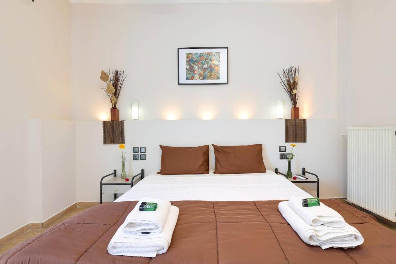 Silver Athens Double Room With Balcony Exterior foto