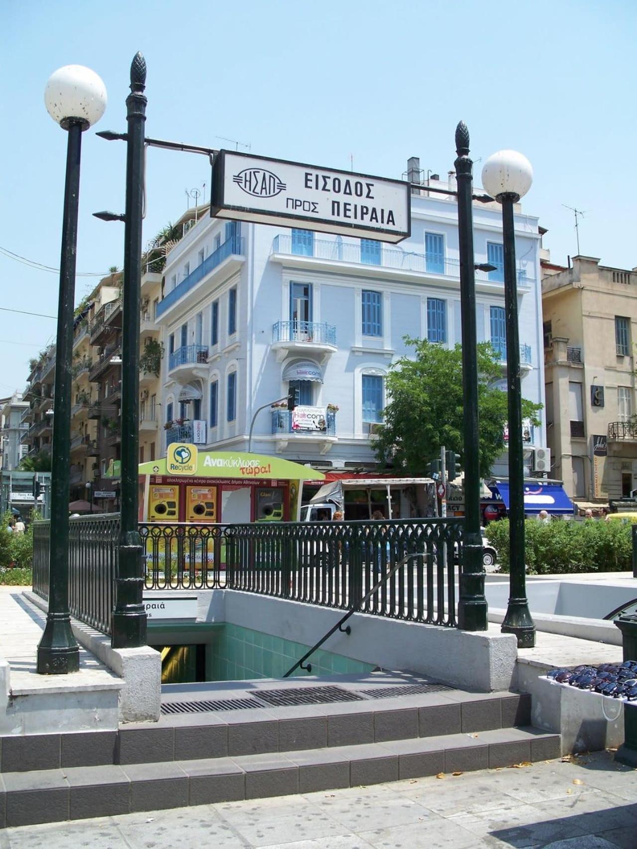 Silver Athens Double Room With Balcony Exterior foto
